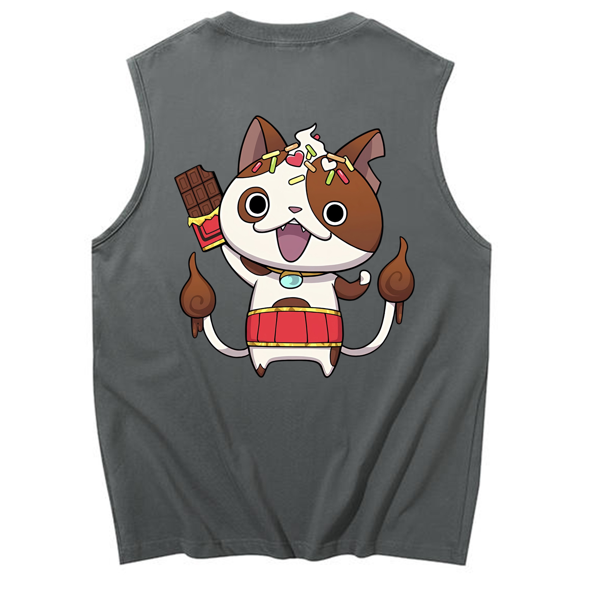 （画像用） 妖怪ウォッチ Yo-kai Watch コットン100％タンクトップ（背面プリント）